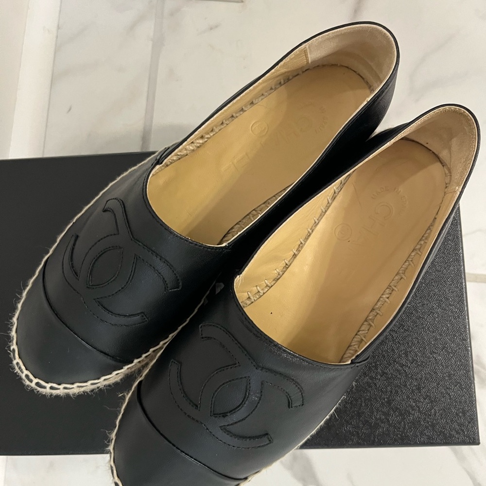 New Chanel Espadrilles Size 37 (7) - Picture 3 of 5